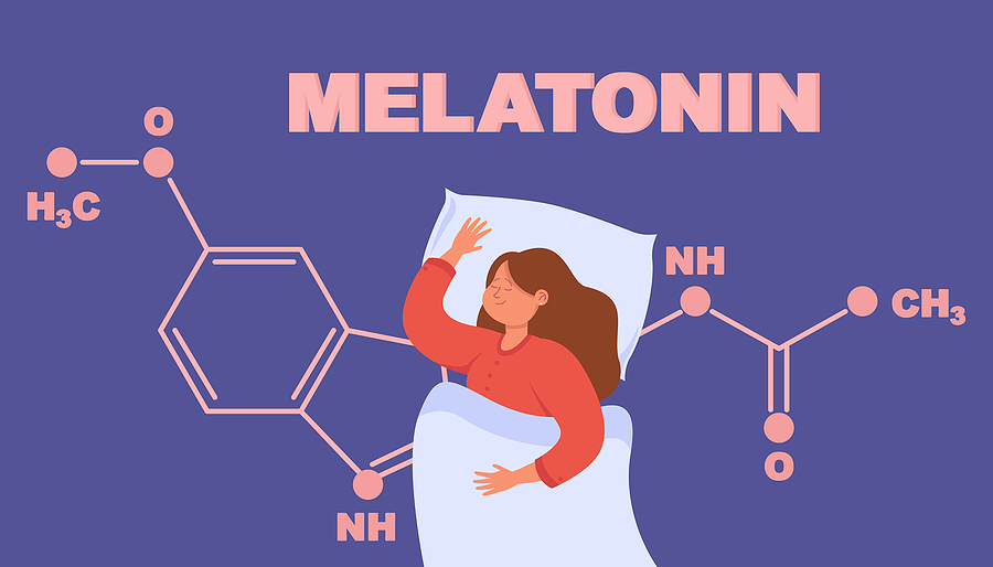 gián đoạn quá trình sản sinh Melatonin